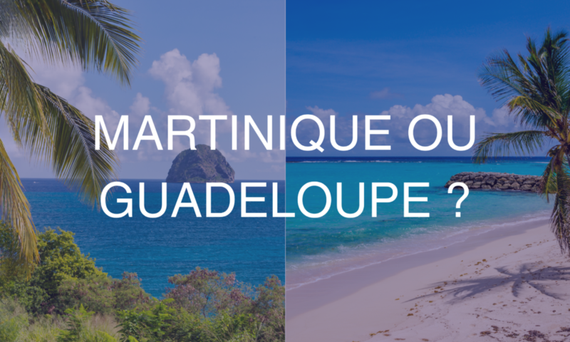 Caribbean islands of Martinique and Guadeloupe