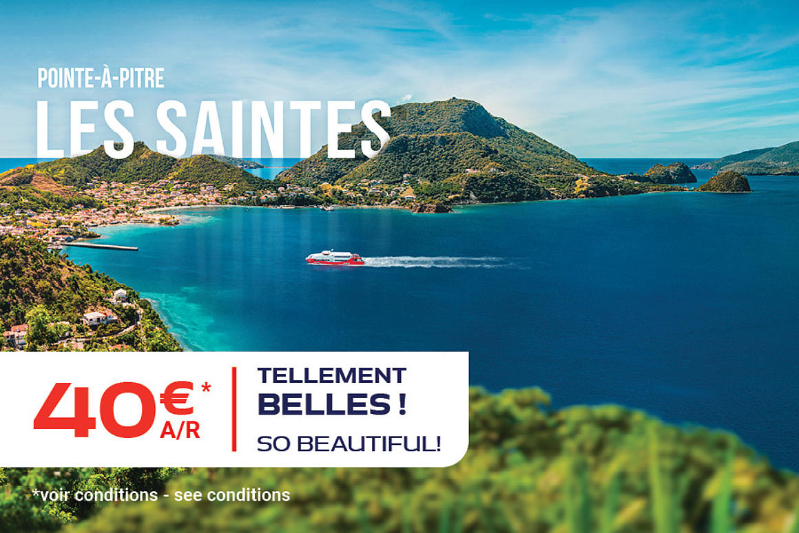 Ferry Pointe-à-Pitre, Guadeloupe ⇄ Les Saintes | FRS Express des iles